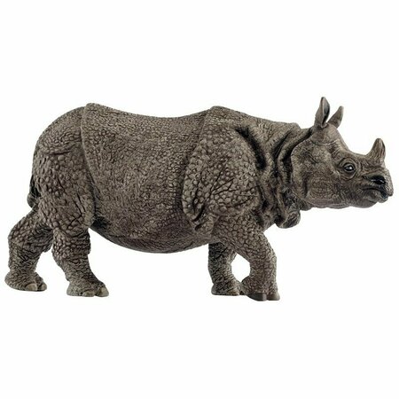 SCHLEICH NORTH AMERICA Figurine Indian Rhinoceros 14816